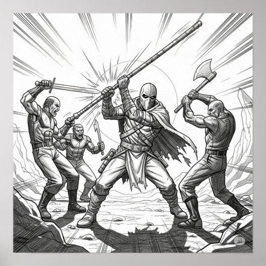 戦闘機 ポスター (正面)