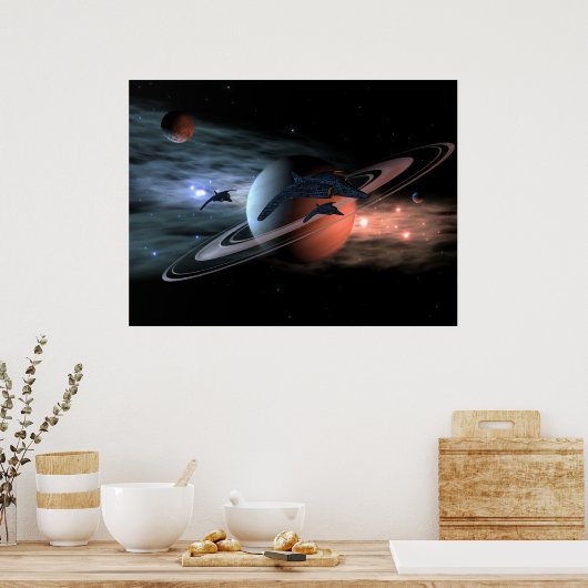 戦闘機 ポスター (キッチン)