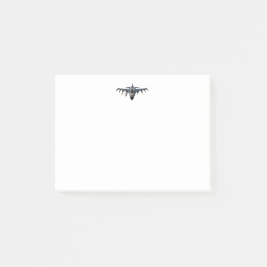 戦闘機 ポストイット (正面)