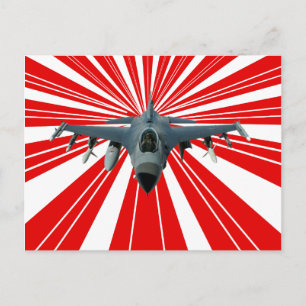 戦闘機 ポストカード