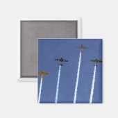 戦闘機 マグネット (正面/裏面)
