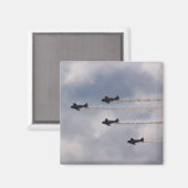 戦闘機 マグネット (正面/裏面)