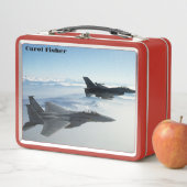 戦闘機 メタルランチボックス (インサイチュ)