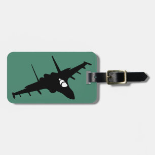 戦闘機 ラゲッジタグ