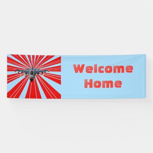 戦闘機 横断幕 (横)