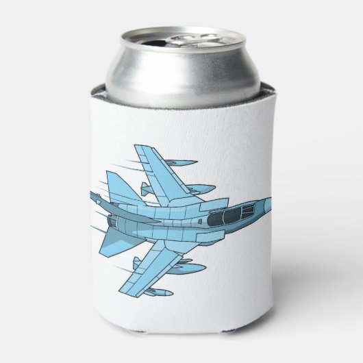 戦闘機 缶クーラー (缶正面)
