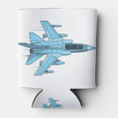 戦闘機 缶クーラー (正面)