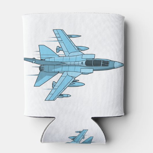 戦闘機 缶クーラー (裏面)