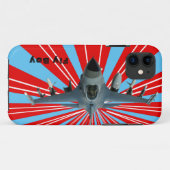 戦闘機 Case-Mate iPhoneケース (裏面(横))