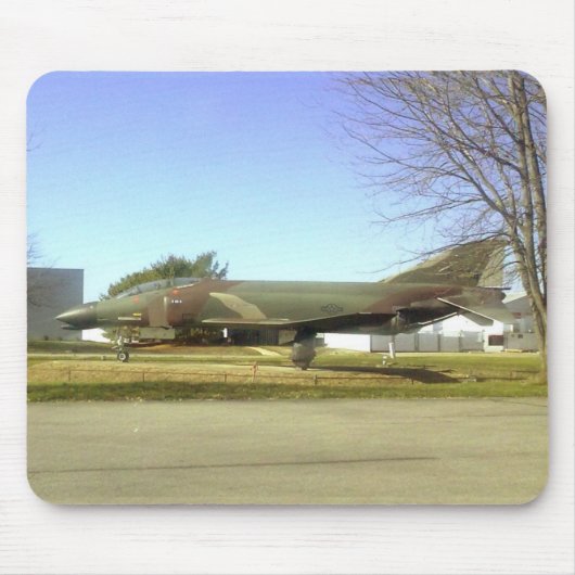 戦闘機(F4幻影)のマウスパッド マウスパッド (正面)