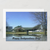 戦闘機(F4幻影)の招待状 招待状 (正面/裏面)