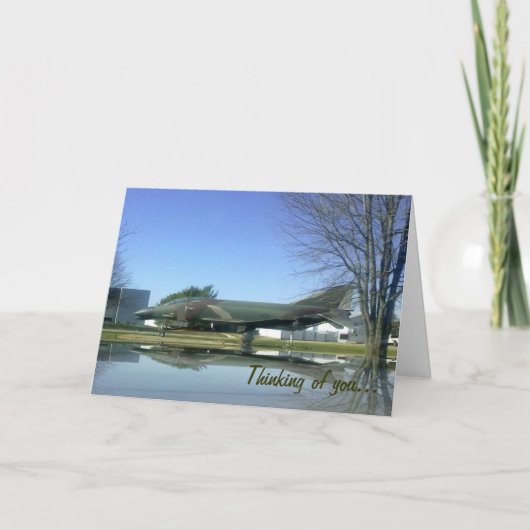 戦闘機(F4幻影)カード カード (正面)