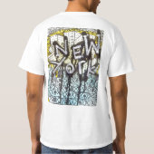 戦闘機 + N.Y.G.S. Tシャツ (裏面)