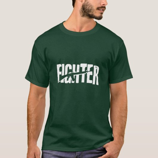 戦闘機 Tシャツ (正面)