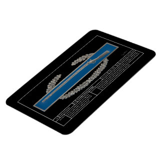 戦闘歩兵バッジ（テクニカル） マグネット