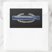 戦闘歩兵バッジ(CIB) 長方形シール (バッグ)