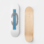 戦闘歩兵バッジCIB陸軍退役軍人 スケートボード (正面)