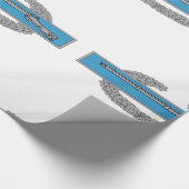 戦闘歩兵バッジCIB陸軍退役軍人 ラッピングペーパー (角)