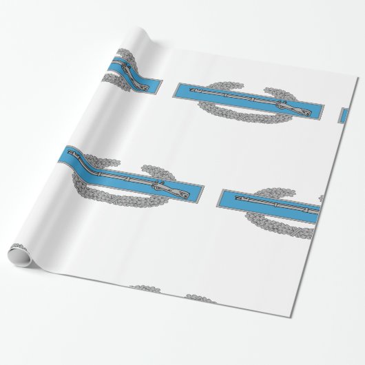 戦闘歩兵バッジCIB陸軍退役軍人 ラッピングペーパー (アンロールド)