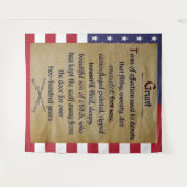 戦闘歩兵   通称"グラント" タペストリー (正面(横))