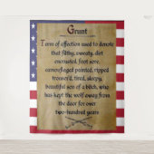 戦闘歩兵   通称"グラント" タペストリー (正面)