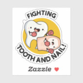 戦闘歯および爪、 ネイルおもしろいボクシングパン シール (シート)