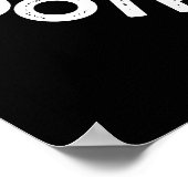 戦闘歯と爪、 ネイルおもしろいボクシングプンスダークBG ポスター (角)