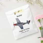 戦闘爆撃機の漫画イラストレーション フェイバーバッグ (封をした状態)