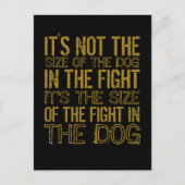 戦闘犬 ポストカード (正面)