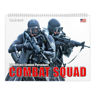戦闘班 – 米国軍隊戦闘員 カレンダー