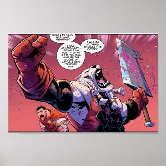 戦闘用の獣 ポスター (正面)