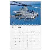 戦闘用バイパー – AH-1Z VIPER攻撃ヘリコプター カレンダー (2月 2027)
