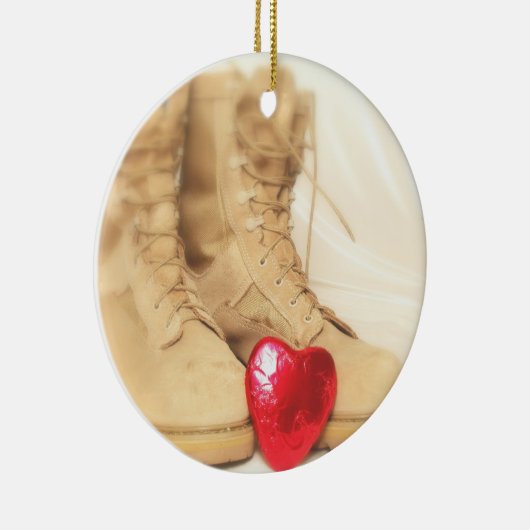 戦闘用ブーツのオーナメント セラミックオーナメント (右)