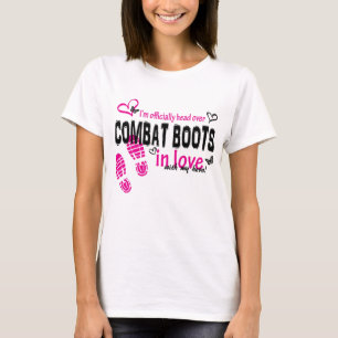 戦闘用ブーツ愛 Tシャツ