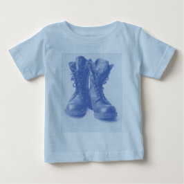 戦闘用ブーツ ベビーTシャツ