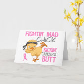 戦闘用不機嫌乳がん カード (黄色い花)