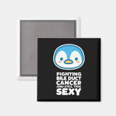 戦闘胆管がんY引用文Pengu マグネット (正面/裏面)