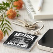 戦闘艦ビスマルク キーホルダー (正面右)