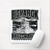 戦闘艦ビスマルク マウスパッド (マウス)