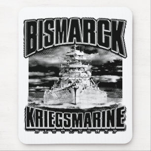 戦闘艦ビスマルク マウスパッド