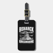 戦闘艦ビスマルク ラゲッジタグ (正面縦)