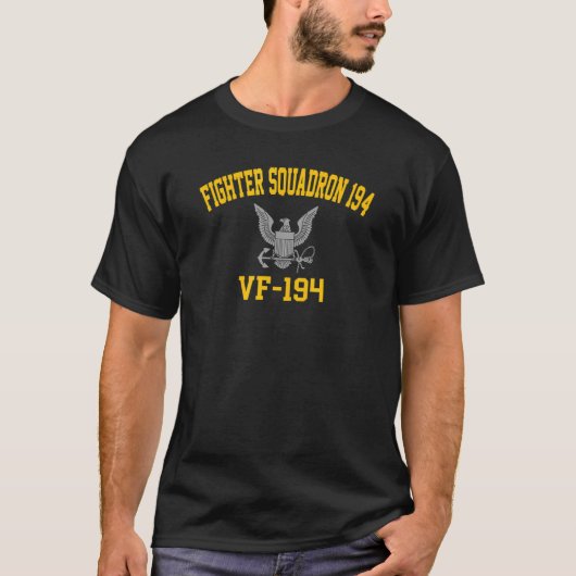 戦闘艦隊194 VF 194 Tシャツ (正面)