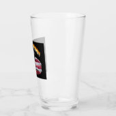戦闘行動バッジフレームデザイン タンブラーグラス (左)