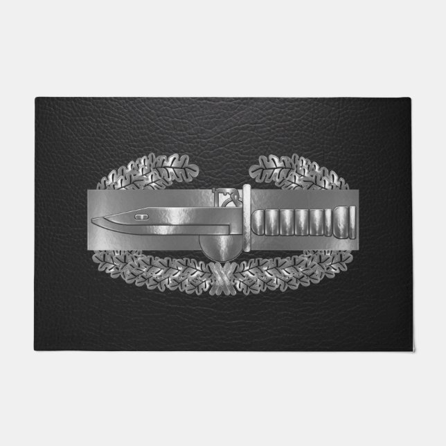 戦闘行動バッジ ドアマット (正面)