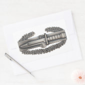 戦闘行動バッジ 長方形シール (封筒)