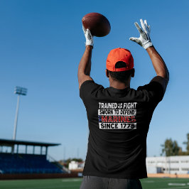 戦闘訓練を受けた海兵隊 Tシャツ