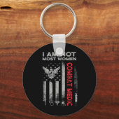 戦闘誇りを持ったフィールドメディア退役軍人兵士ギフトCom キーホルダー (正面)