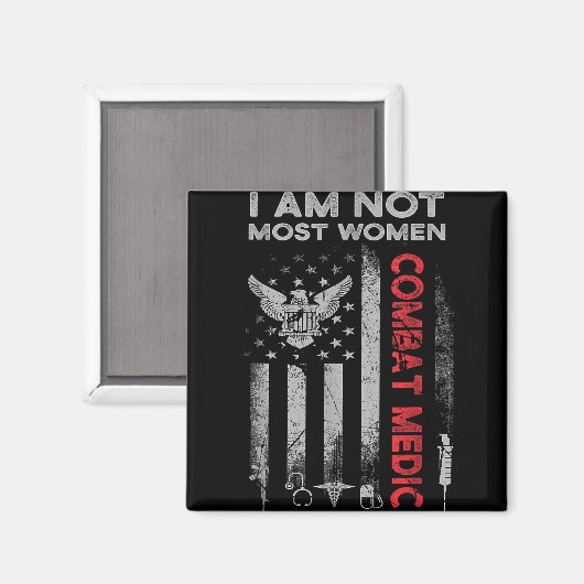 戦闘誇りを持ったフィールドメディア退役軍人兵士ギフトCom マグネット (正面/裏面)