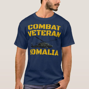 戦闘退役軍人モガディシュソマリア作戦の復元 Tシャツ