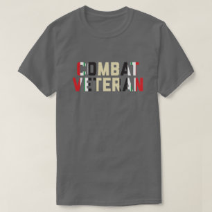 戦闘退役軍人作戦イラク自由暗闇 Tシャツ